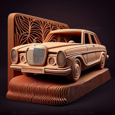 3D модель Mercedes Benz W111 (STL)